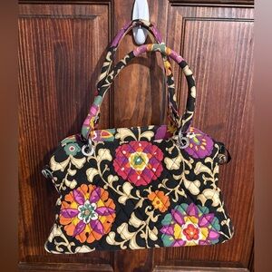 Vera Bradley Suzani chain bag (NO CHAIN) shoulder/hand bag used, 12.5”x6” bottom